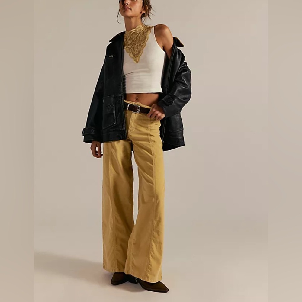 We The Free | NWT Libre Wide-Leg Corduroy Pants